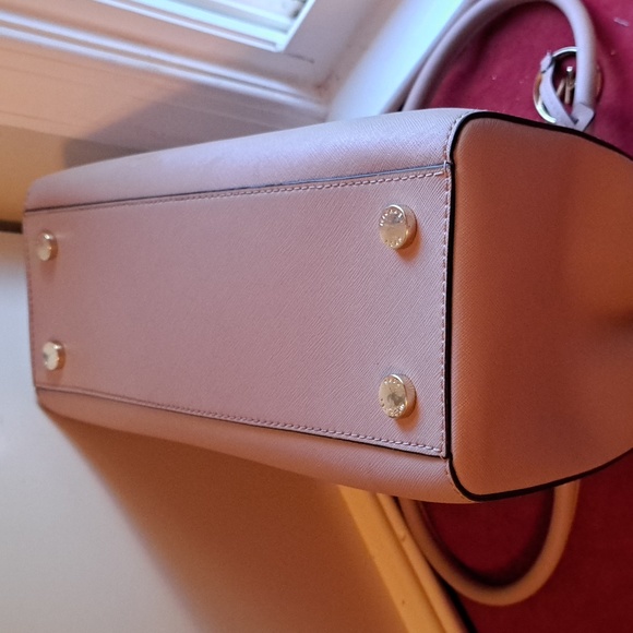 Michael Kors Soft Fawn Pink  Sachel/Crossbody NEW - Picture 8 of 16